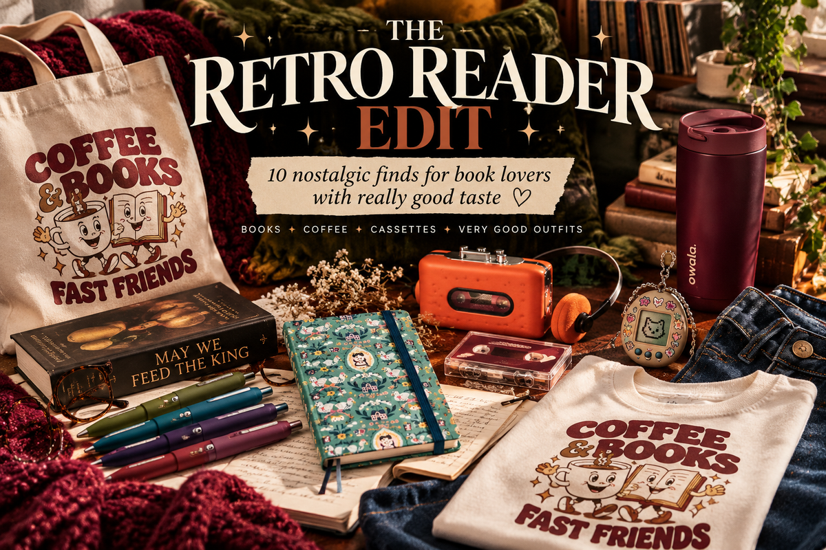 The Retro Reader Edit: 10 Nostalgic Finds for Book Lovers With Really Good Taste
