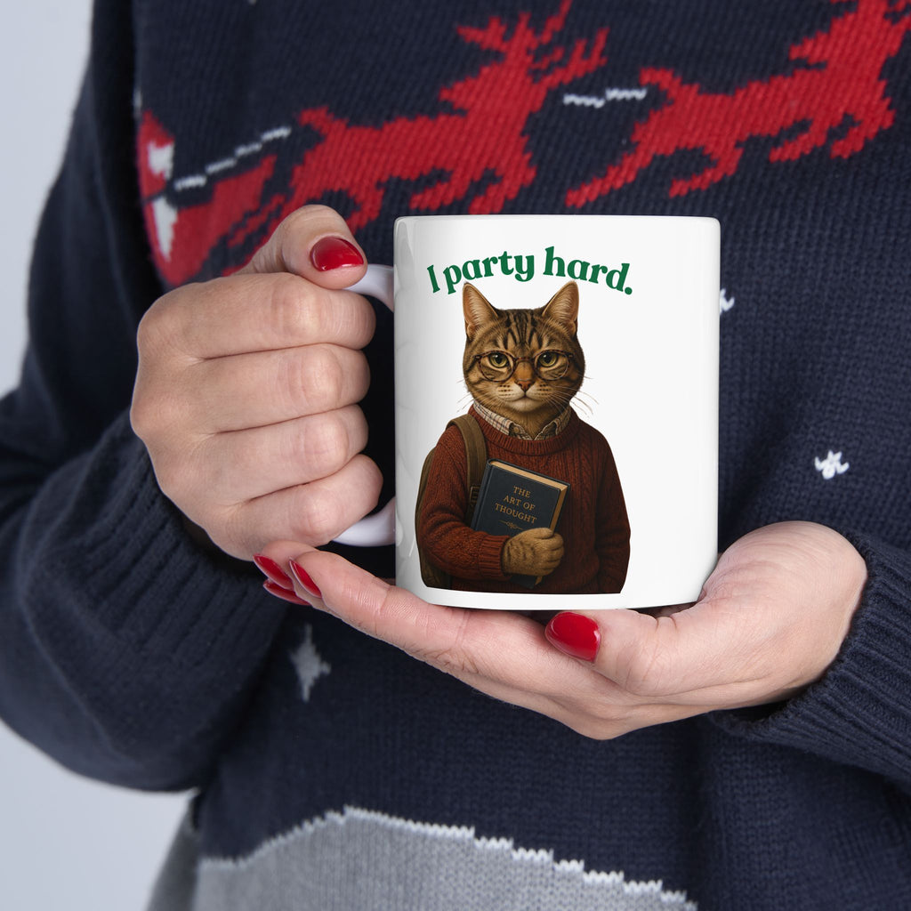 I Party Hard | Mug | Ceramic Coffee Mug