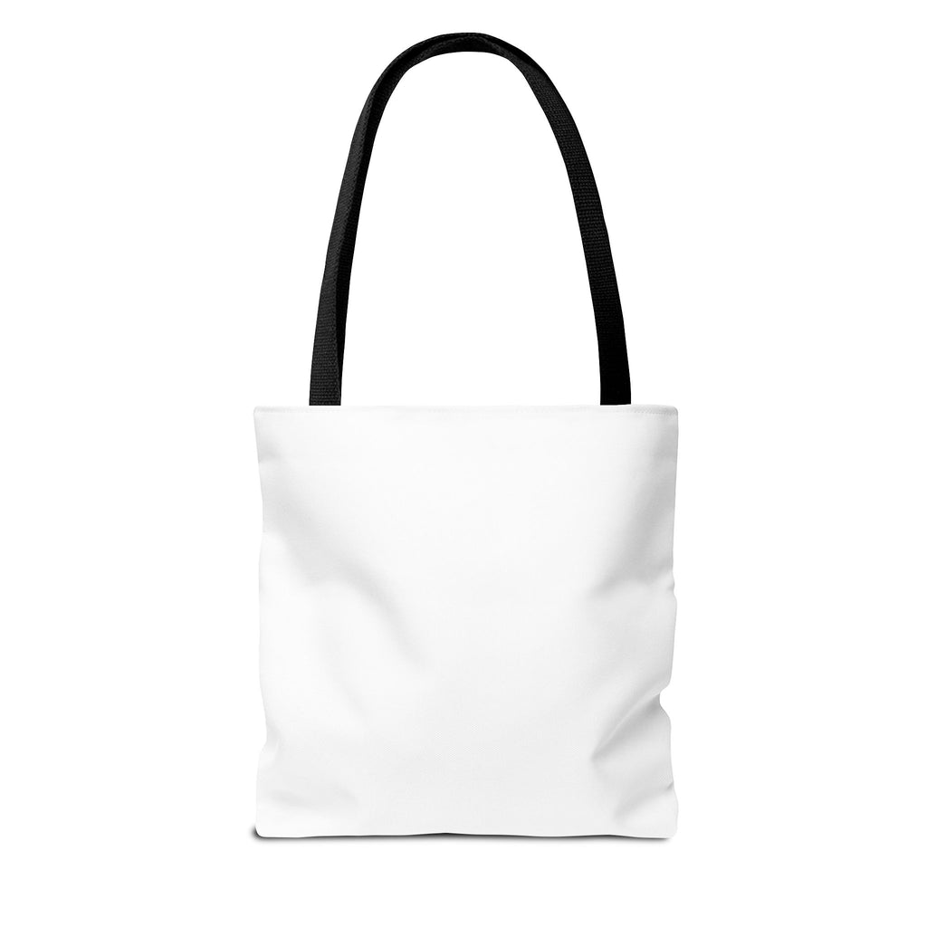 Black Cat on Books Tote Bag — “I’m Booking at You” Cute Literary Cat Library Tote