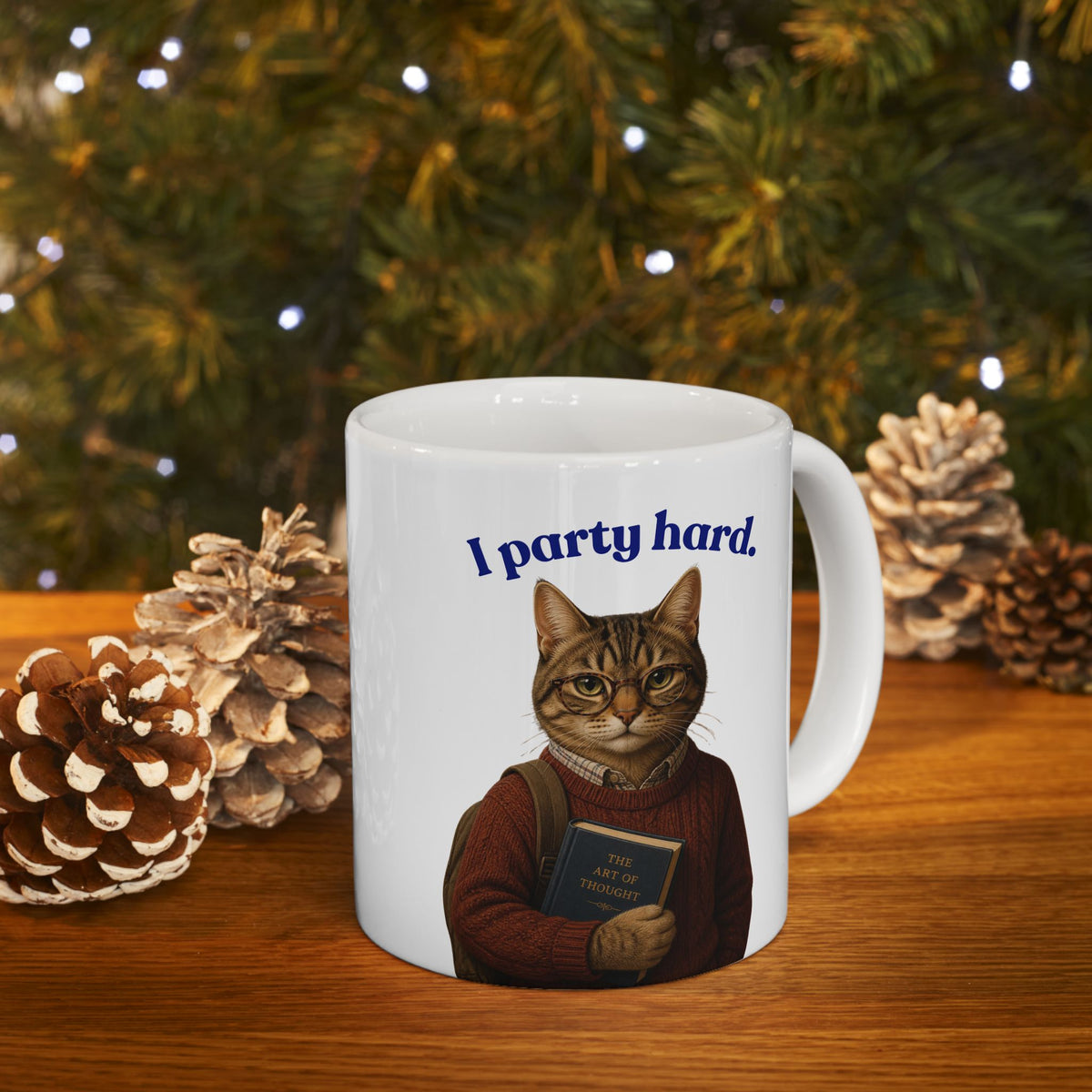 I Party Hard | Mug | Ceramic Coffee Mug