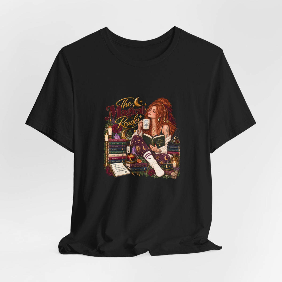 The Magical Reader Tee | Magical, Witchy Booklover T-Shirt