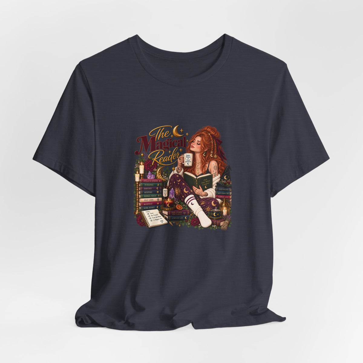 The Magical Reader Tee | Magical, Witchy Booklover T-Shirt
