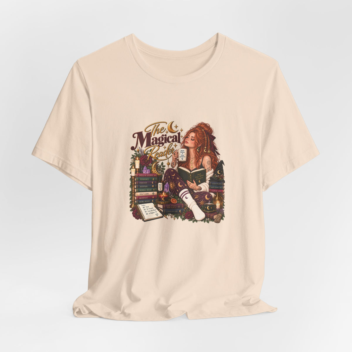 The Magical Reader Tee | Magical, Witchy Booklover T-Shirt