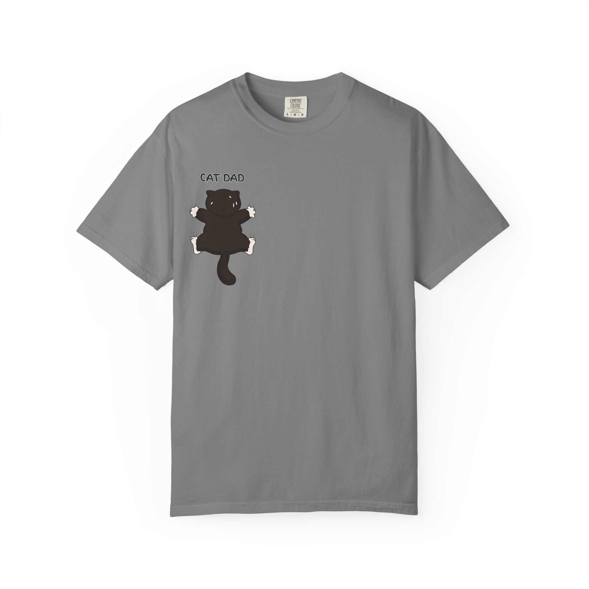 Cat Dad T-Shirt | kitty chest graphic