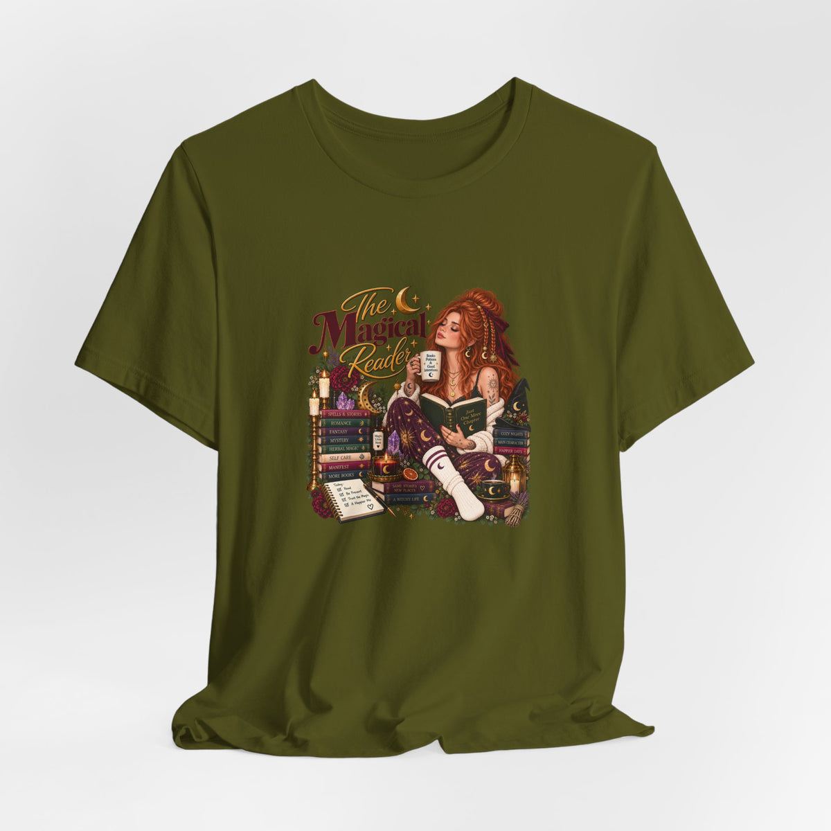 The Magical Reader Tee | Magical, Witchy Booklover T-Shirt