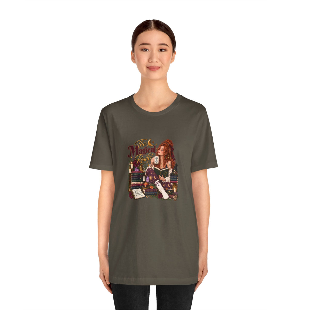 The Magical Reader Tee | Magical, Witchy Booklover T-Shirt