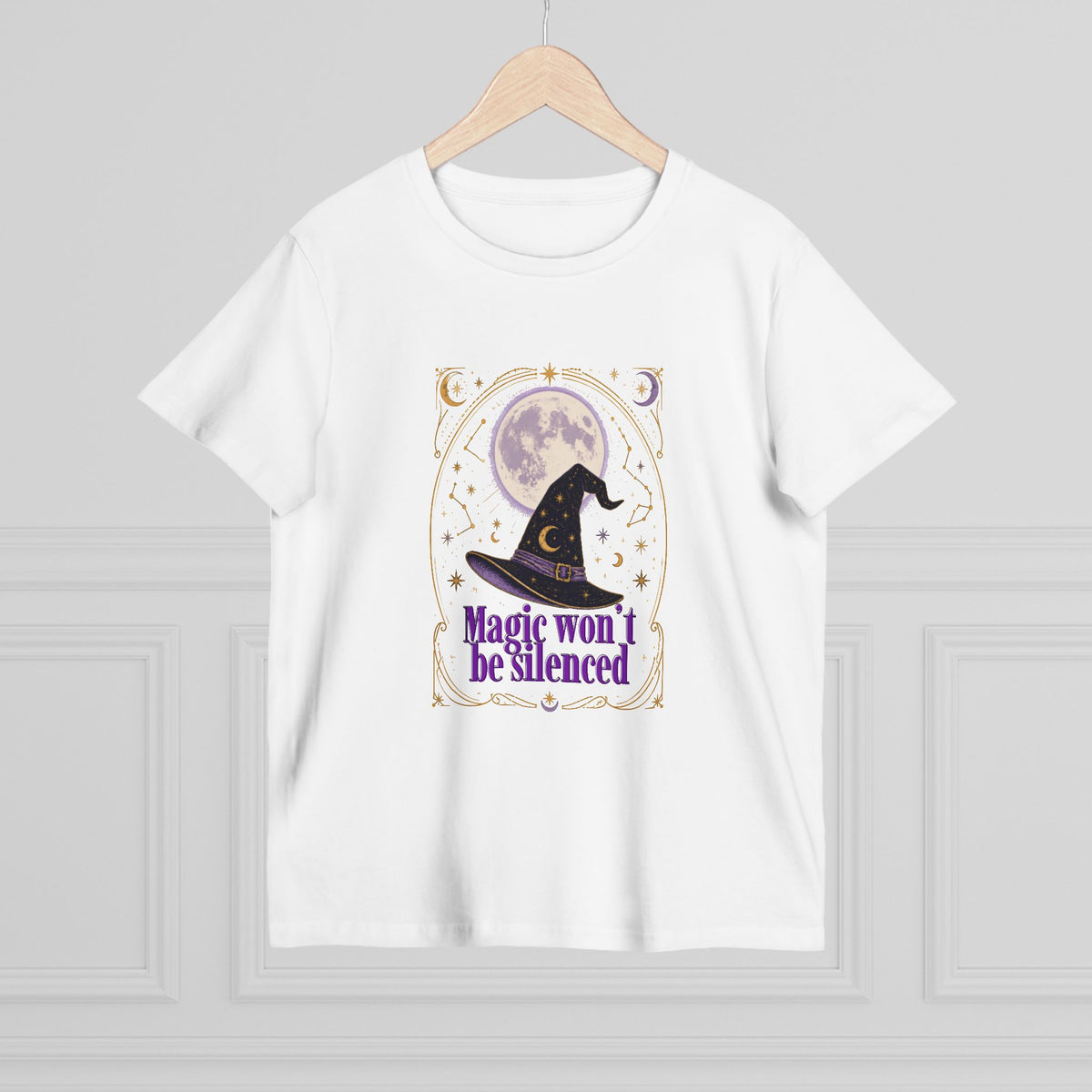Magic Won’t Be Silenced Tee | Moon, Stars, Celestial Design