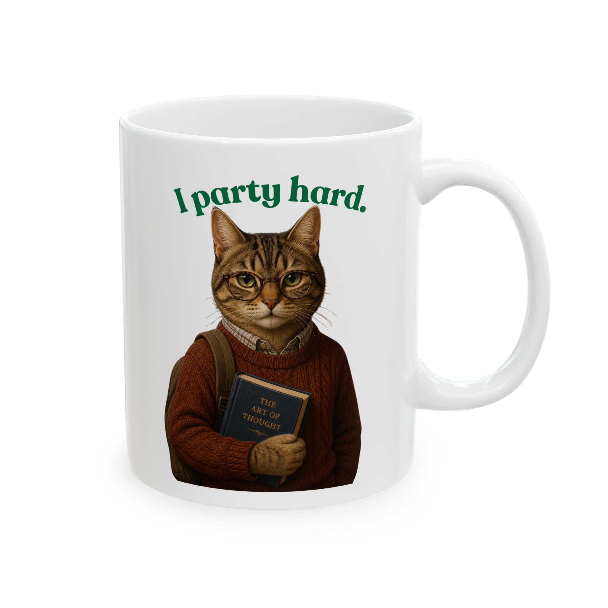 I Party Hard | Mug | Ceramic Coffee Mug