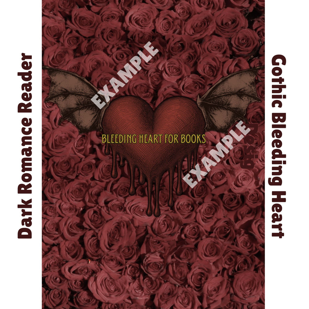 Bleeding Heart for Books Kindle Case | Gothic Rose Heart eReader Cover