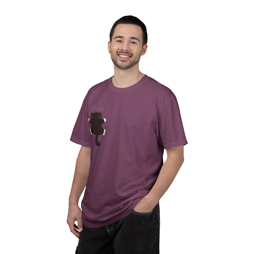 Cat Dad T-Shirt | kitty chest graphic