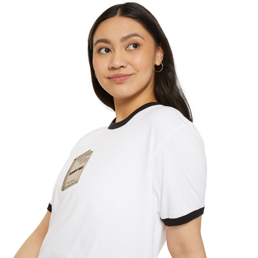 About Me Bookish Ringer Tee