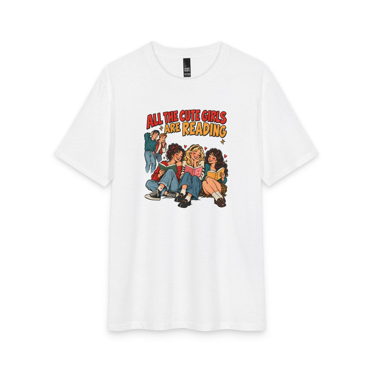 All the Cute Girls Are Reading T-Shirt
