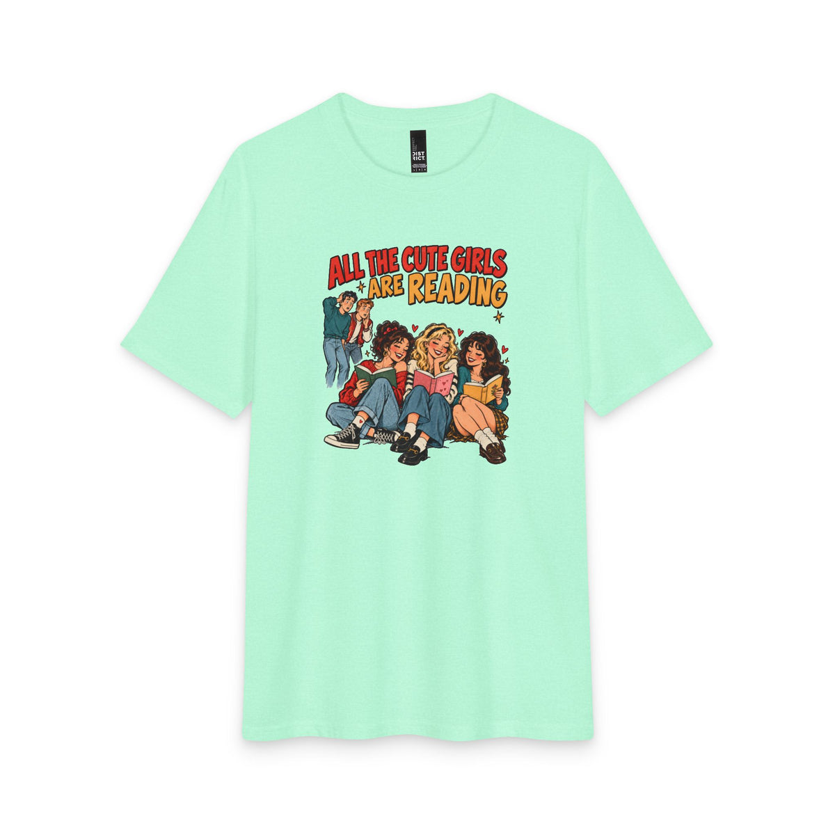 All the Cute Girls Are Reading T-Shirt