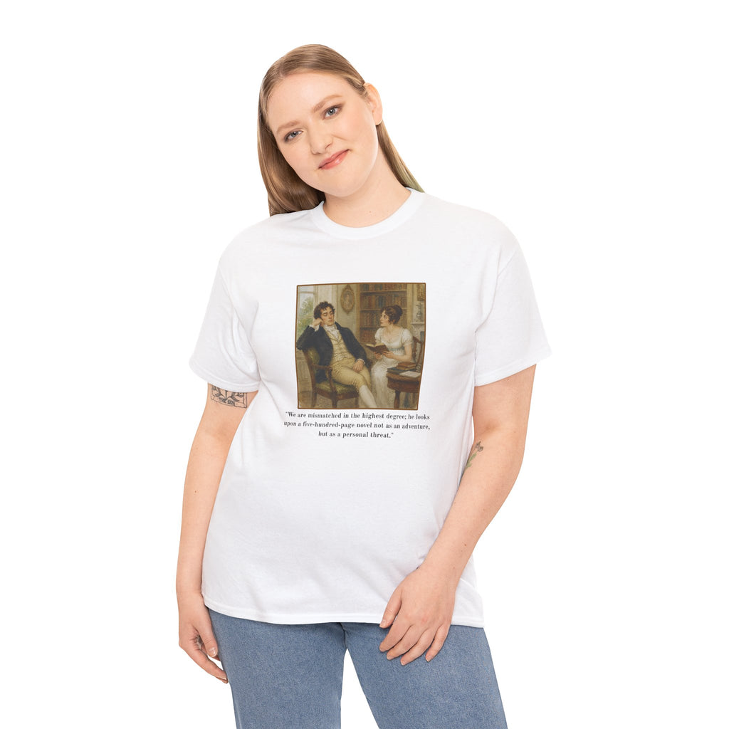 Funny Literary Quote T-Shirt — Regency Painting -