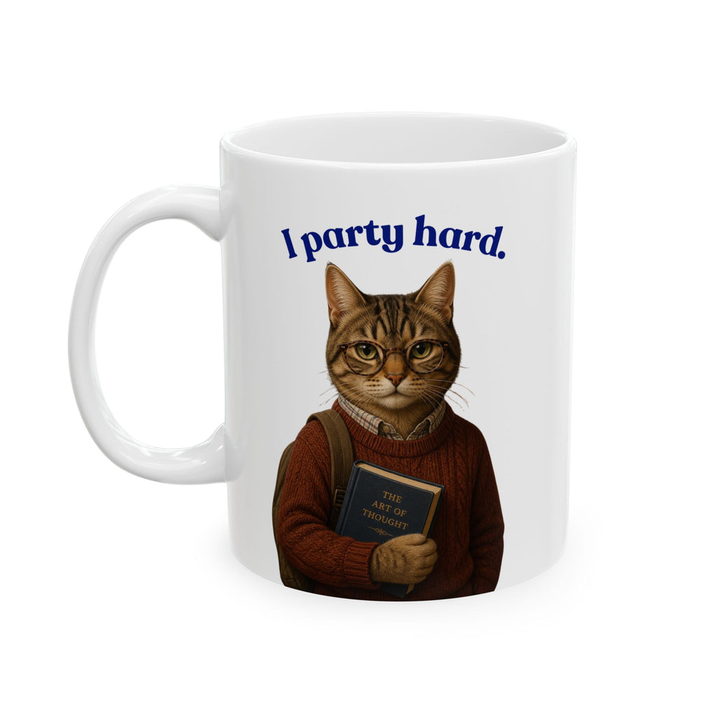 I Party Hard | Mug | Ceramic Coffee Mug