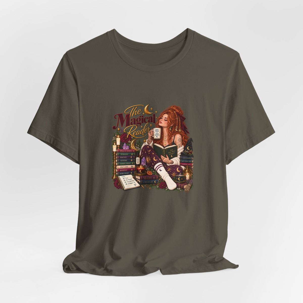 The Magical Reader Tee | Magical, Witchy Booklover T-Shirt