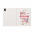 'You're on an Upward Spiral, Darling' Pastel Unicorn Protective Cover - Tablet Folio Case