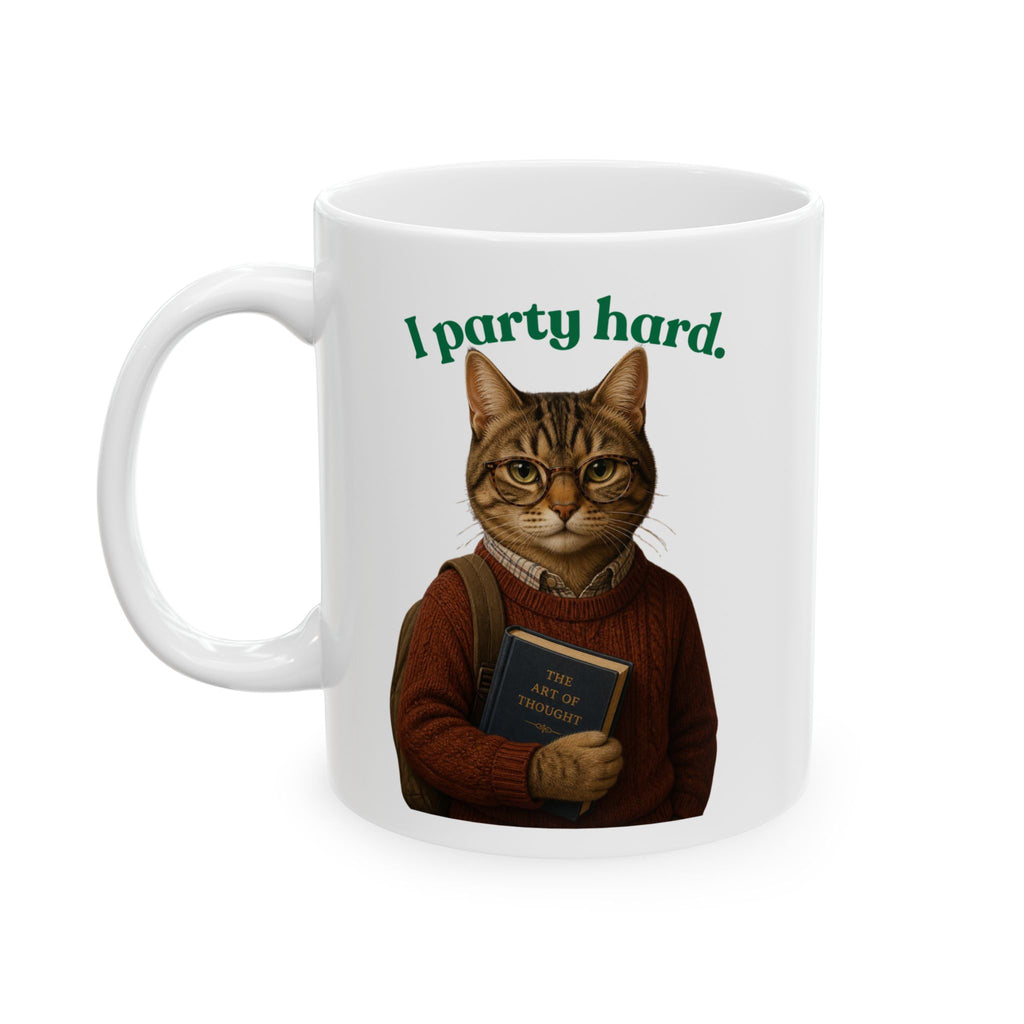 I Party Hard | Mug | Ceramic Coffee Mug