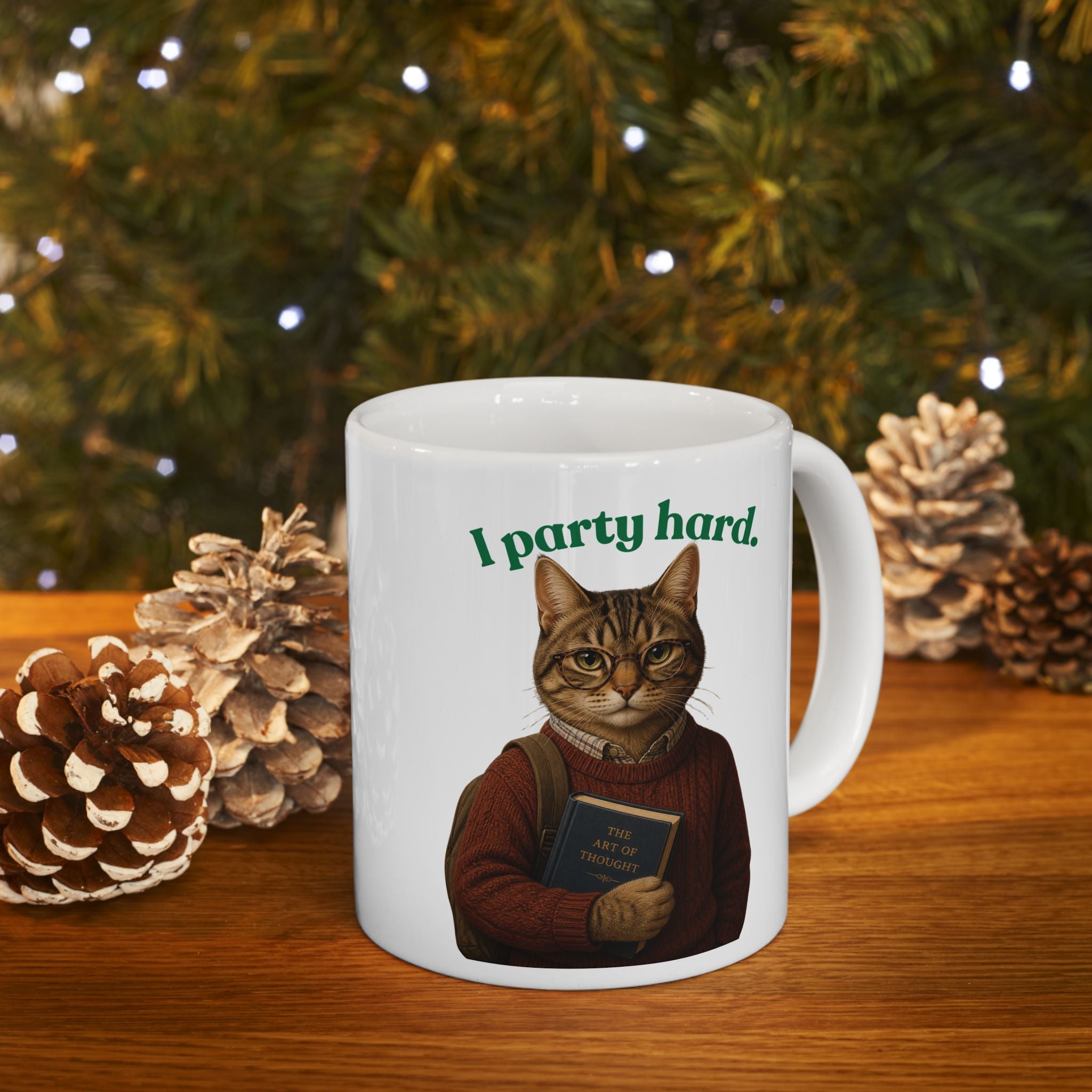 I Party Hard | Mug | Ceramic Coffee Mug