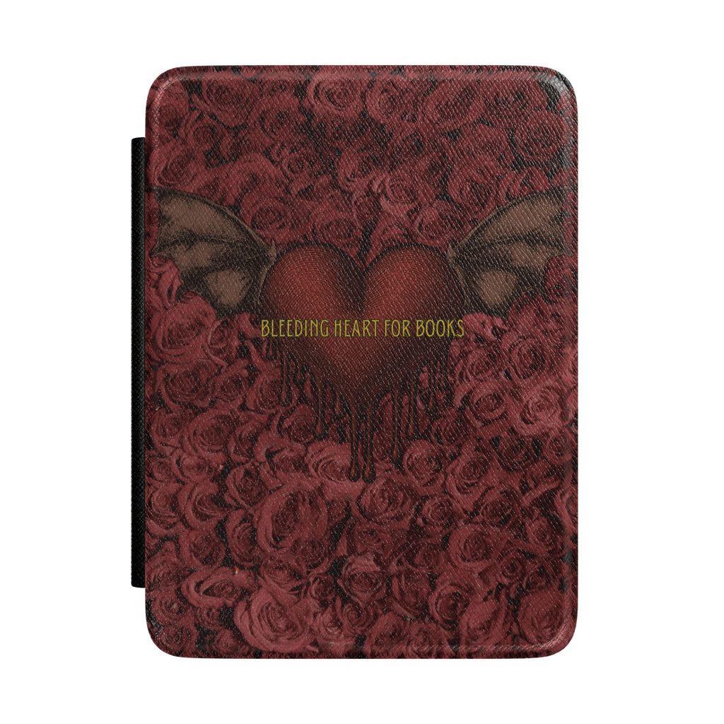 Bleeding Heart for Books Kindle Case | Gothic Rose Heart eReader Cover