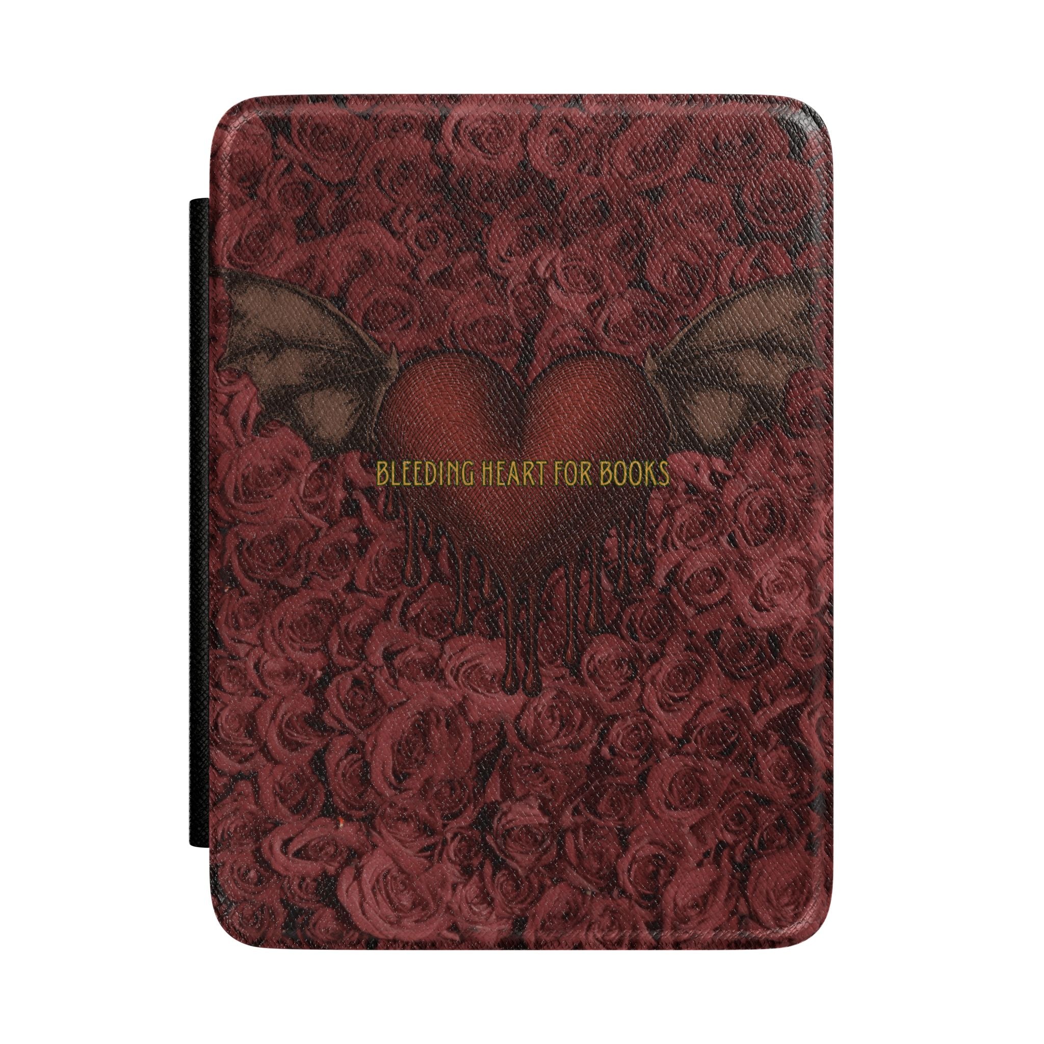 Bleeding Heart for Books Kindle Case | Gothic Rose Heart eReader Cover