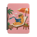 Vacation Mode Kindle Case | Dog Reading on Beach Cover