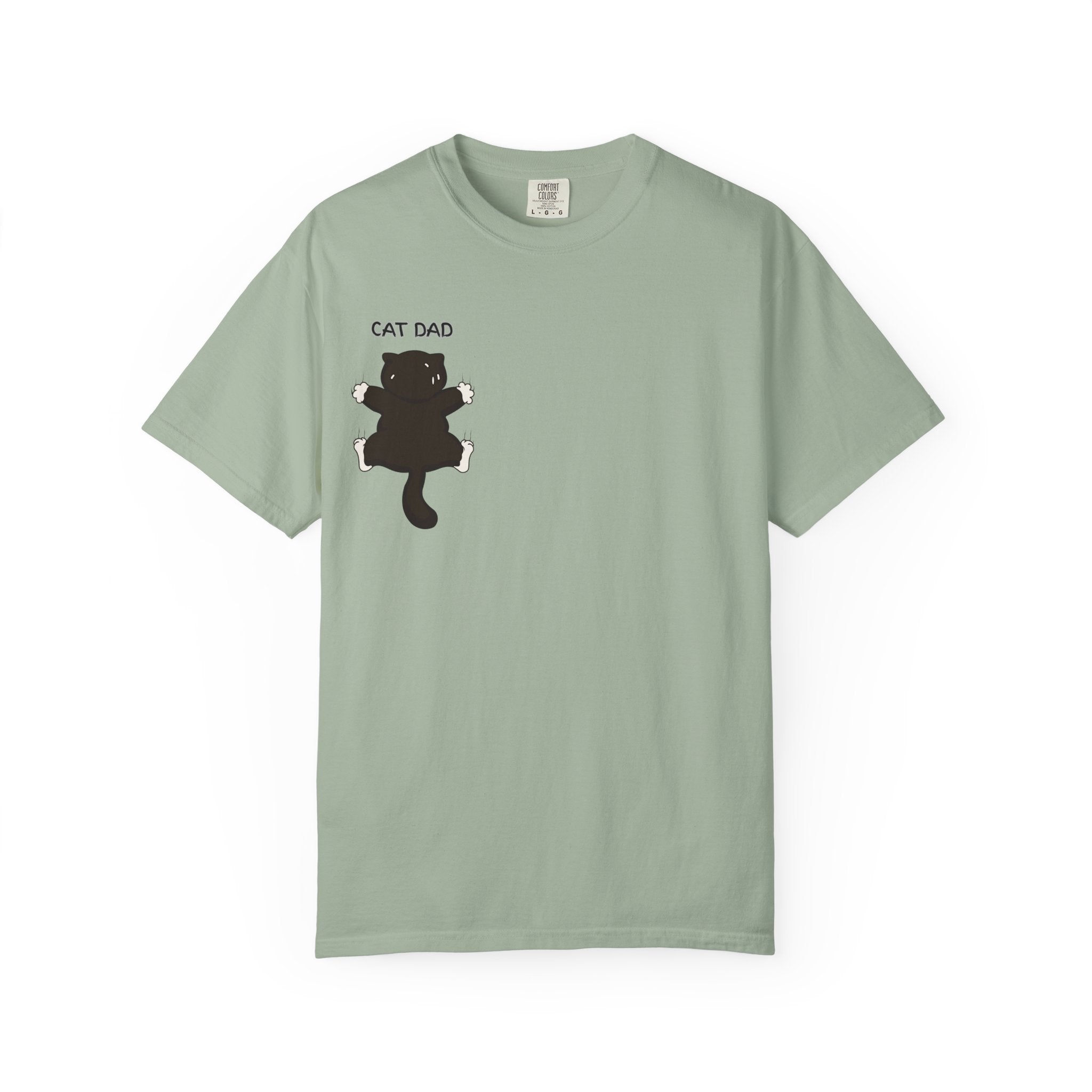 Cat Dad T-Shirt | kitty chest graphic
