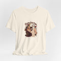 Reading After Dark, Magic T-Shirt — Bookish Art Tee Pixie Hair