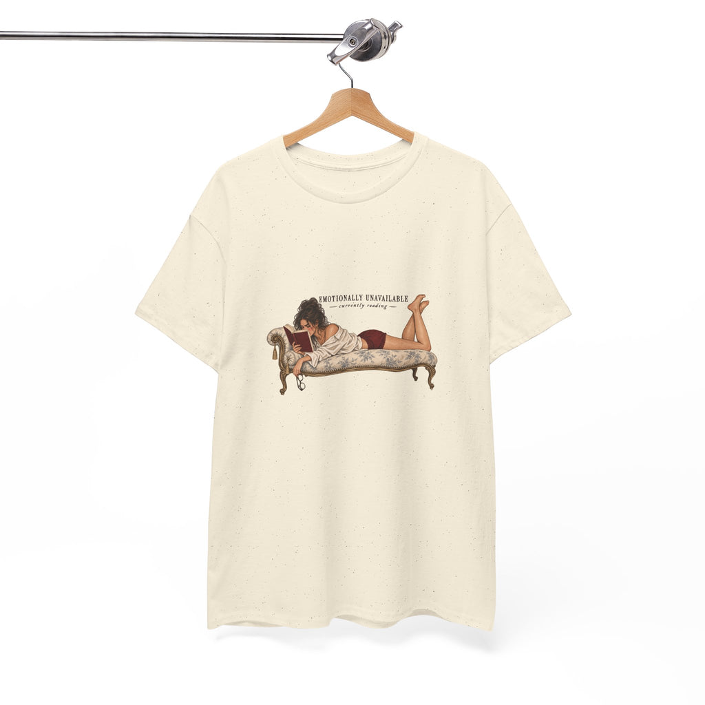 Emotionally Invested Reading Tee | Vintage Boudoir Art