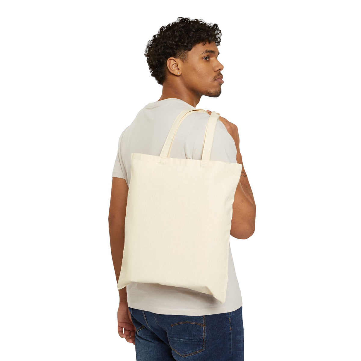 “All the Cute Girls Are Reading” Retro Illustration Canvas Tote