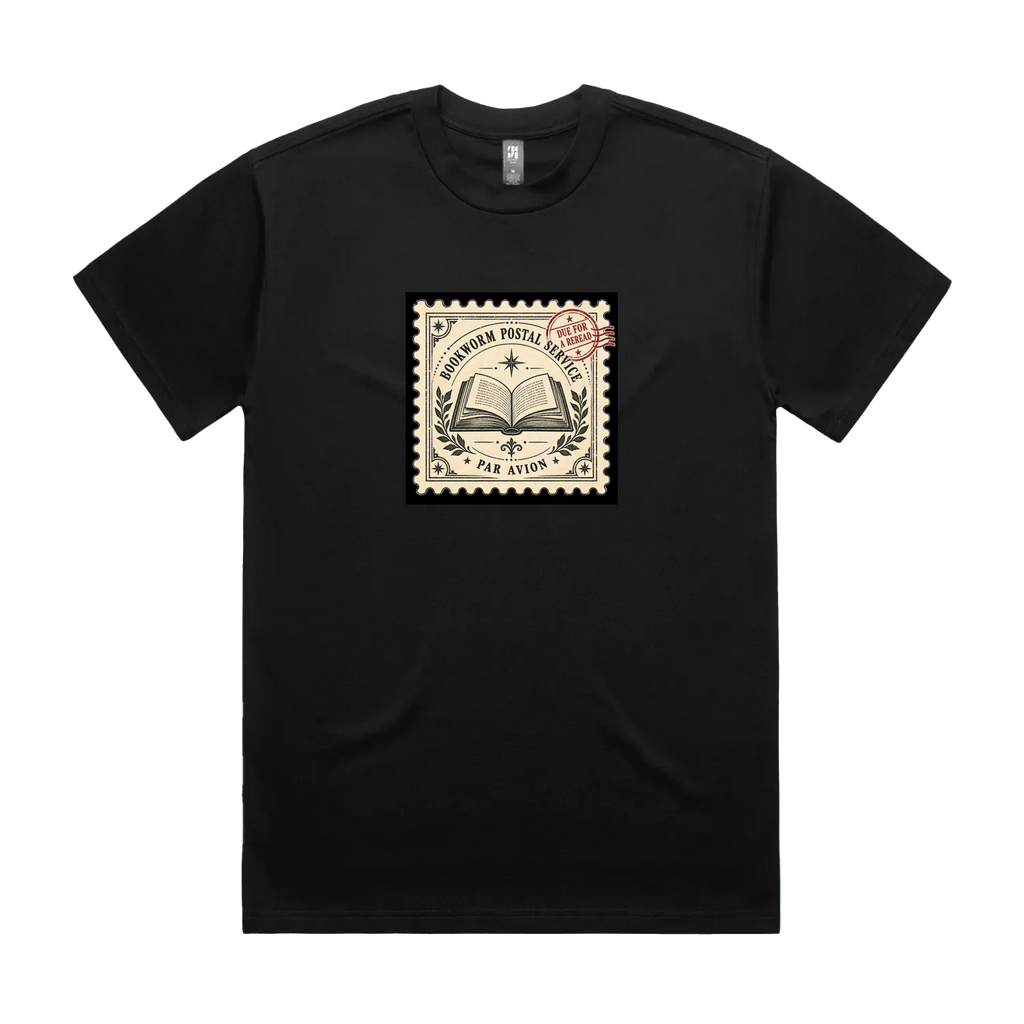 Black front flat lay